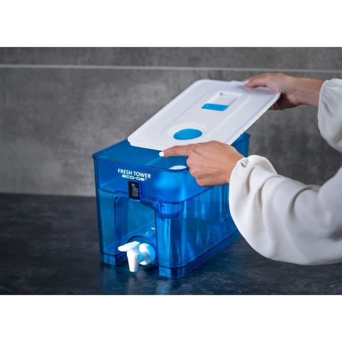 Copy Of ECODE FRESH TOWER Dispensador De Agua Filtrada. Libre De BPA Indicador Digital Para Nevera Incluye Filtro Compatible 541