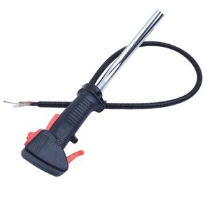 Brosse Debroussailleuse Thermique 26mm Strimmer Trimmer Poignée Commutateur Accélérateur Déclencheur Câble Brosse Accessoires Pour Débroussailleuse Outils Cable Tondeuse