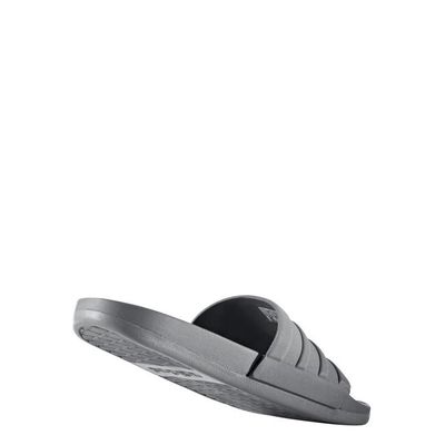 Sandales adidas adilette Cloudfoam Plus Mono gris gris gris 40 1 2 Cdiscount Sport