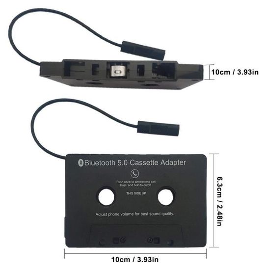 Accessoires Autoradio GENERIQUE CABLING® Adaptateur cassette audio