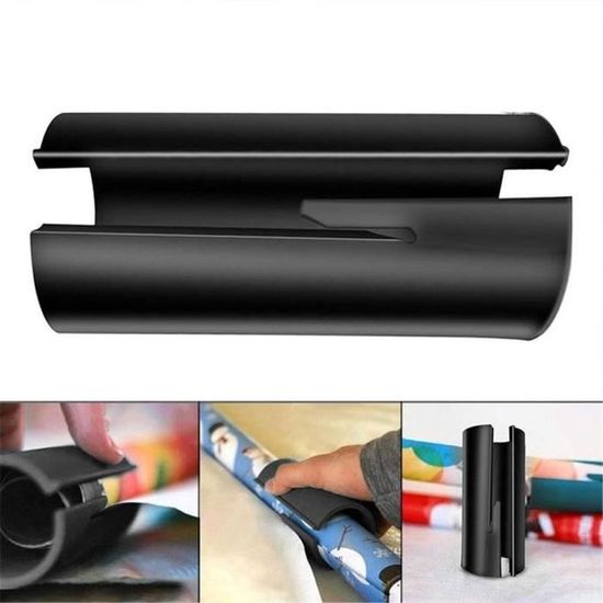 Rouleau de papier d'emballage professionnel coulissant pour cadeau de Noël papier d'emballage de Noël cadeau d'anniversaire outils de découpe parfaits pour les lignes Lames de coupe-papier Rouleau de papier d'emballage professionnel coulissant pour cadeau de Noël papier d'emballage de Noël cadeau d'anniversaire outils de découpe parfaits pour les lignes Lames de coupe-papier