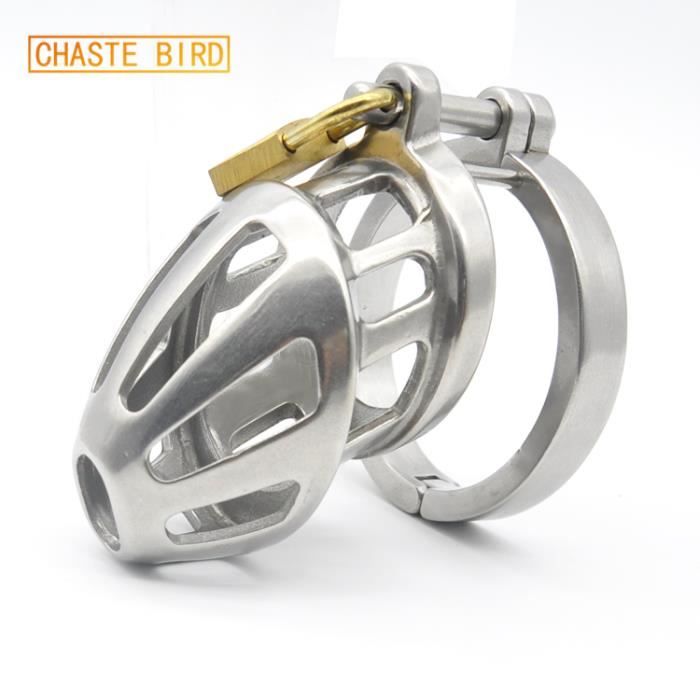 Chaste Bird – Cage De Chasteté Masculine En Acier Inoxydable 304