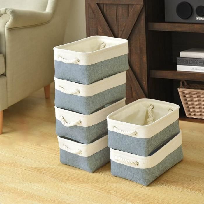 Boîte De Rangement Pliable En Tissu Avec Zip - 42x35x23 Cm, Organisateur Armoire