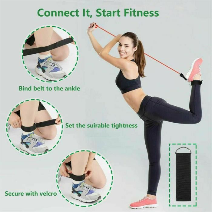 Bandes De Résistance élastiques – Lot Complet Pour Sport, Fitness, Gym, Yoga, Maison