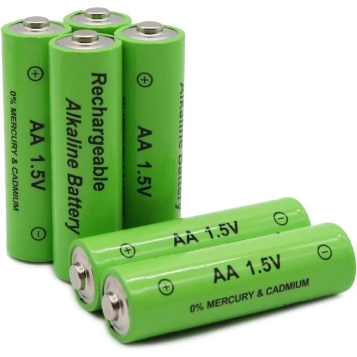 Batterie AA 1.5V 3800mah Piles Rechargeables alcalines pour équipement  électronique Lampe de Poche MP3 Batterie de Secours 1.5[637] - Cdiscount  Jeux - Jouets