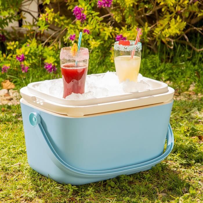 Glacière rigide VEVOR 8,5 QT 8 L,réfrigérateur portable,sac isotherme avec rétention glace