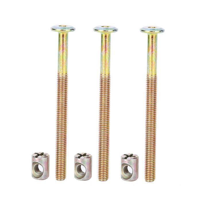 Vis En Acier Inoxydable M5 X 130 Mm - Tête Hexagonale - Lot De 5 Pièces - Qualité 304