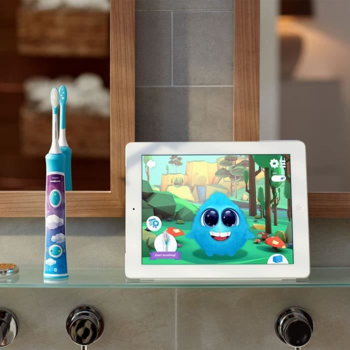 Brosse à dents électrique enfant PHILIPS Sonicare For Kids - rose
