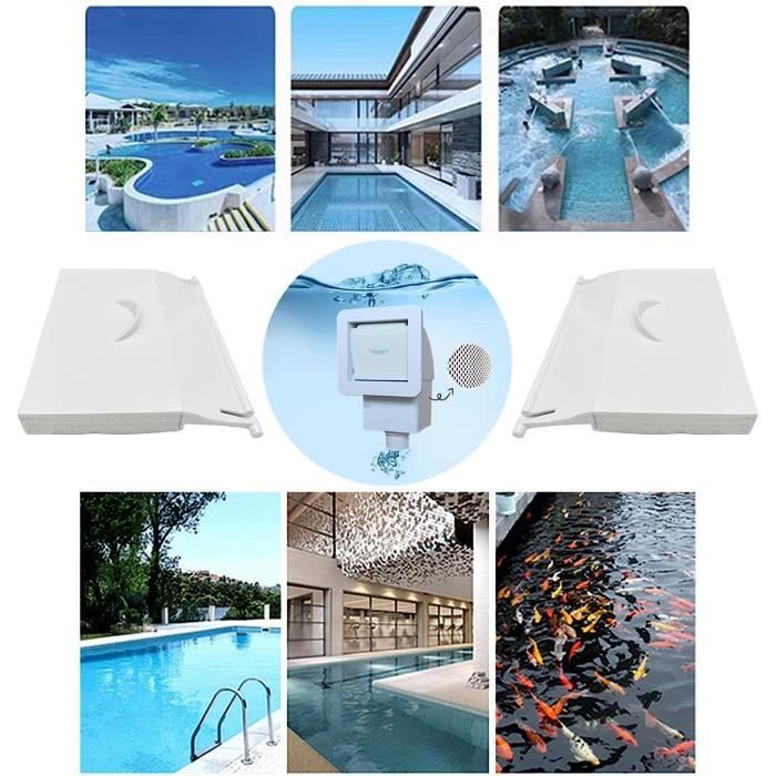 Volet Skimmer Piscine Hayward - 2 Pièces - 19.5x14cm - Déflecteur Débris - Pour Filtration