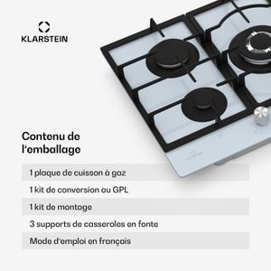 Support Pour Cuisinière - Universel - Acier Inoxydable - Compatible Lave-Vaisselle - Idéal Pour Wok - Electroménager