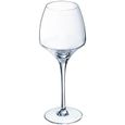 6 verres à vin universel 40cl Open Up - Chef&Sommelier - Cristallin design original 30% plus résistant-0