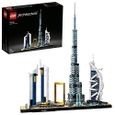 LEGO Architecture Modèle Dubaï, Skyline Collection, Ensemble de construction à collectionner, 129 pièces, 21052 LEGO-0