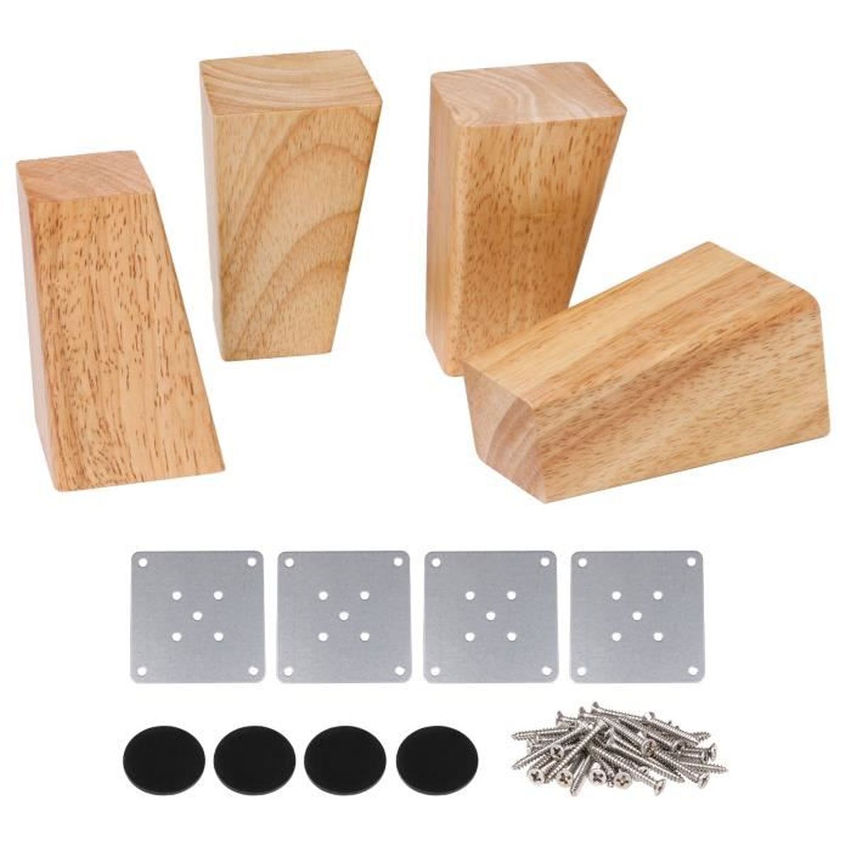 Pieds de meubles en bois | Pieds de chaise et de canapé