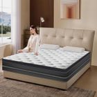 YIDATONG Matelas 140x200 cm - Ép 30cm - luxe - Mousse Gel à Mémoire de Forme -10 Zones de Soutien，Confort Ferme -Matelas en latex très