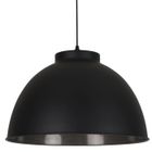 COREP Suspension en métal Dock - Ø 45 cm - H 31 cm - E27 - 60 W - Noir mat