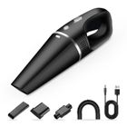 QVIIDBVB Aspirateur à Main sans Fil, 20000Pa 120 W Aspirateur Voiture Puissant Silencieux, USB Rechargeable, Batterie 2×2000mAh