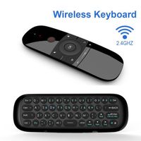 wechip w1Souris d'air mouche Smart Home TV Wechip W1 clavier sans fil Bluetooth Android IR télécommande souris d'air pour boîte A