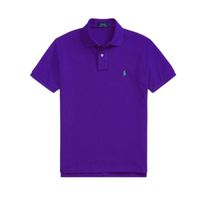 T-shirt RALPH LAUREN Polo Slim Fit Mesh Violet - Homme/Adulte