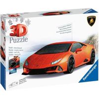 Puzzle 3D Lamborghini Huracán EVO - Ravensburger - 108 pièces - sans colle - Dès 8 ans