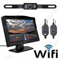 kit caméra de recul voiture camping car avec écran stationnement grande résolution HD vision nocturne sans fil camion camionnette