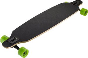 SKATEBOARD - LONGBOARD Monster Twin Tip Longboard Skateboard Complet Noir 104 Cm X 22 Cm[u231]