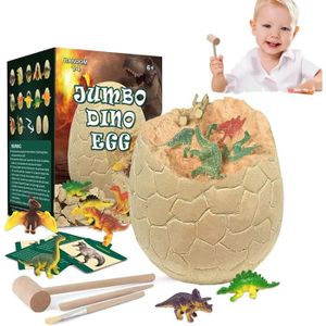 MARCHANDE Kit de creusement René de dinosaure pour enfants, jouet d'excavation René de D37, jouet drôle de creusement d