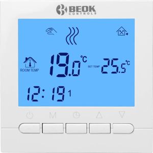 THERMOSTAT D'AMBIANCE Thermostat WiFi Beok BOT-313 pour chaudières à gaz,avec écran LCD et contrôle via smartphone