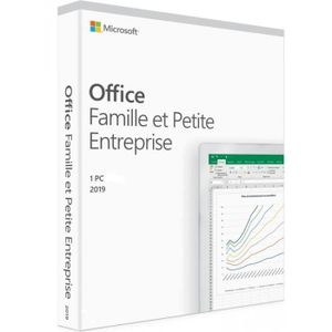 BUREAUTIQUE À TÉLÉCHARGER Office 2019 Famille Et Petite Entreprise PC/MAC