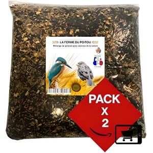 Graines qualité supérieure oiseaux de la nature 3kg - CAILLARD