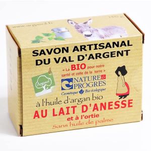 SAVON - SYNDETS Argasol Bio Savon Lait d'Anesse et Ortie 140g