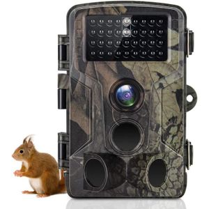 CAMÉRA ANALOGIQUE SuntekCam Caméra de chasse Caméra 24MP 2.7K de surveillance étanche 25m Grand Angle 120 ° Vision nocturne Suivi IR Mise à niveau d