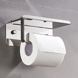 Vintage Papier Toilette Support Stand et étagère avec des rouleaux de papier toilette de conservation