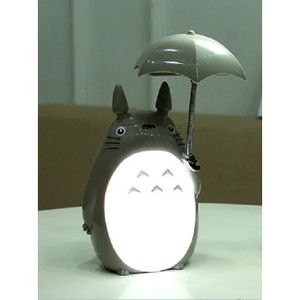 Lampe de nuit LED Totoro, lampe de nuit cartoon avec parapluie, lampe de  chambre à coucher avec charge USB (Ventre jaune) - Cdiscount Puériculture &  Eveil bébé