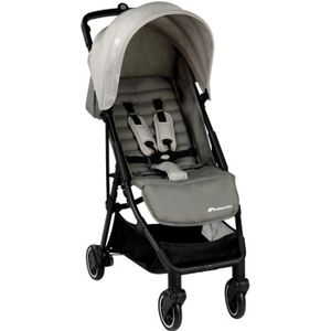 POUSSETTE  BEBECONFORT Poussette canne ultra compacte TEENY 3D,  4 roues, De la naissance à 4 ans environ (22kg), Gray Mist