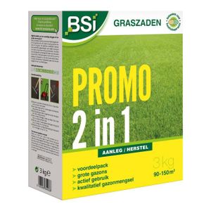 GRAINE - SEMENCE BSi semences de gazon Promo plantation et réhabilitation 3 kg brun végétal