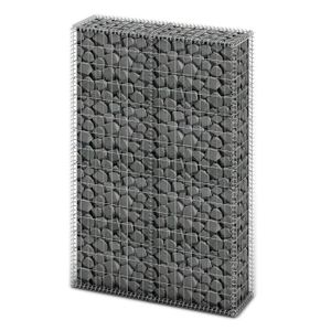 CLÔTURE - GRILLAGE 4383|Joli|Panier de gabion avec couvercle Fil galvanisé 150 x 100 x 30 cm Chic Meuble Professionnel Dimension:150 x 100 x 30 cm Haut