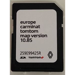 GPS AUTO Carte SD GPS Europe 2022 - 10.85 - Renault TomTom 