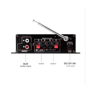 AMPLIFICATEUR HIFI SODIAL-AK380 Hifi Audio Home Amplificateurs NuméRi