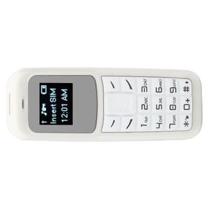 Téléphone portable Mini téléphone portable à clavier TBEST - Blanc - 