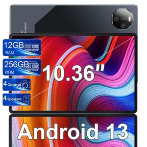 TABLETTE TACTILE Tablette Android 13, Tablette 10,36