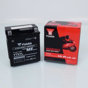 Batterie Yuasa pour Moto Yamaha 50 LB Chappy 1990 à 1994 YB4L-B / 12V 4Ah -  Cdiscount Auto