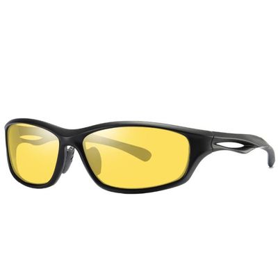 Lunettes De Soleil Sport TR90 Trywise – Protection UV400, Montures Noir/Blanc/Couleurs, Unisexe Pour Course & Vélo