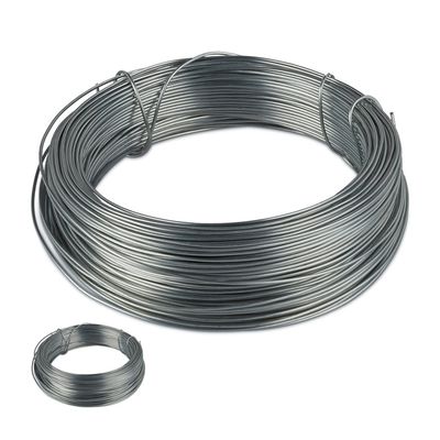 Relaxdays Lot De 10 Rouleaux Fil De Fer Vert 5m - Diamètre 5mm Revêtu, Accessoire Jardinage Plantes Et Bricolage