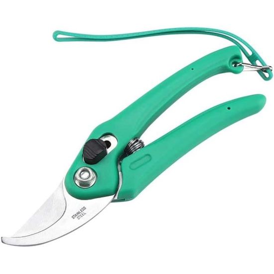 Cisailles à Haie GRÜNTEK Forgées - Lame 225mm - Manche Ergonomique 600mm - Jardinage Précis