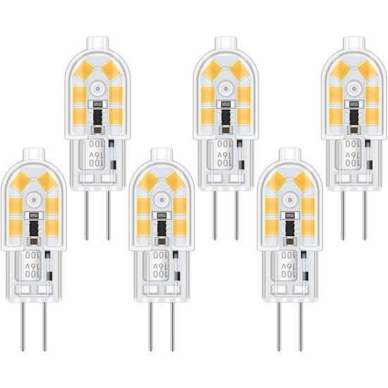 PACK Ampoule LED G4 1.8W (220V) (16 Un) Blanc Neutre 4000K | Leroy Merlin