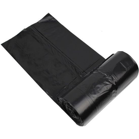 Sacs Poubelle Noirs 100 L - Lot De 100 Rouleaux - Standards, Pour Poubelle Cuisine - Neuf