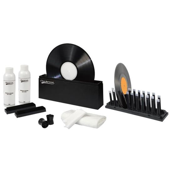 Kit De Nettoyage Pour Disques Vinyle - Brosse Et Nettoyeur De Stylus, Anti-Static, Pour Tourne-Disques