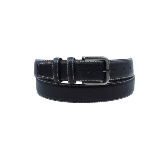 Ceinture Western En Croûte De Cuir Vachette - Fabriquée En Italie - Taille 120 Cm, Largeur 4 Cm - Occasion