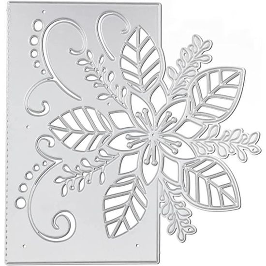 Matrice De Découpe Métal Forme Triangle - Pour Scrapbooking, Cartes, Loisirs Créatifs (10,5x9cm)