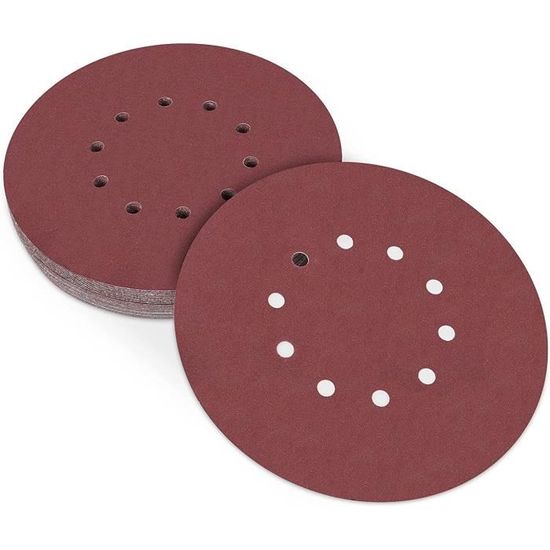 80 Disques Abrasifs 25 Mm Pour Dremel - Grains P120, P180, P320, P400, Pour Métal, Bois, Céramique, Polissage